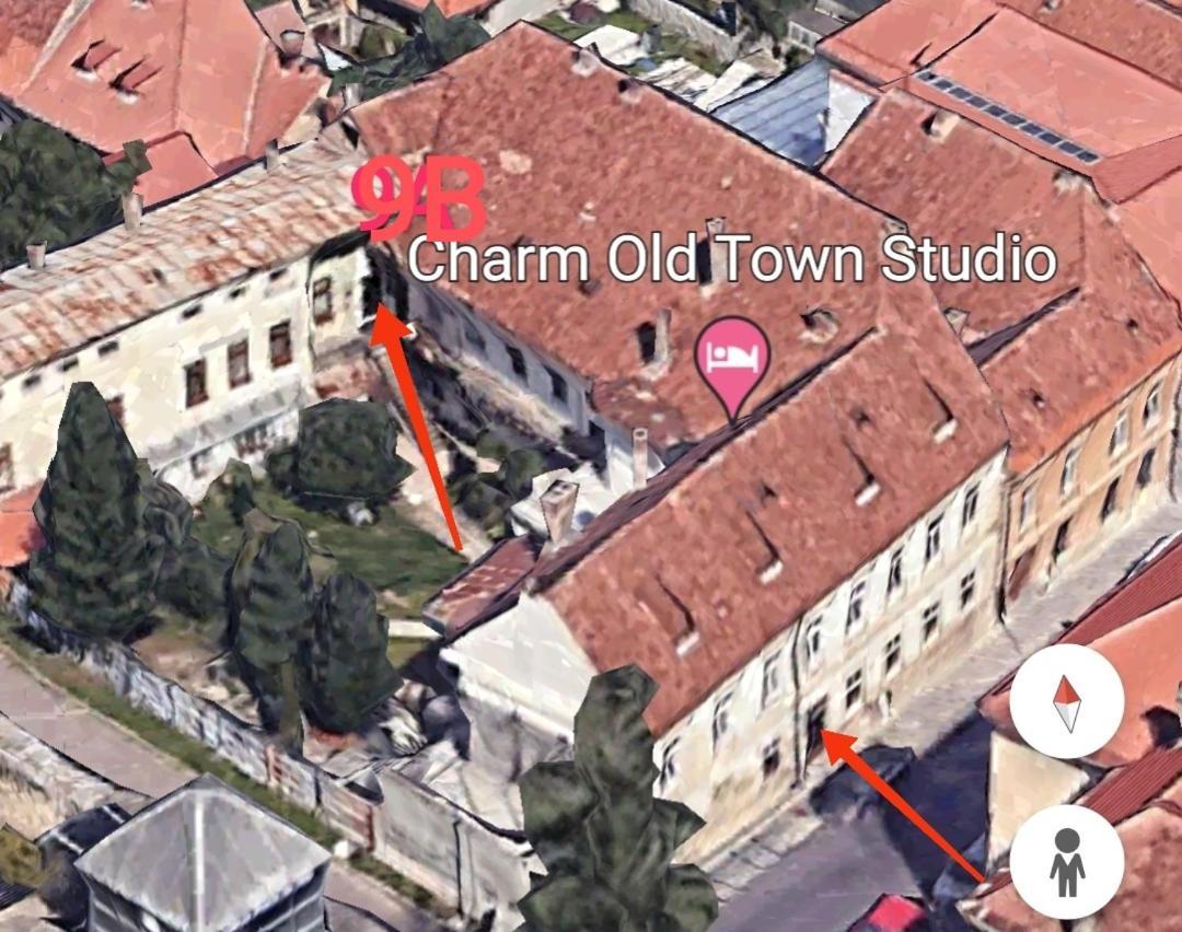 Charm Old Town Studio Apartman Brassó Kültér fotó